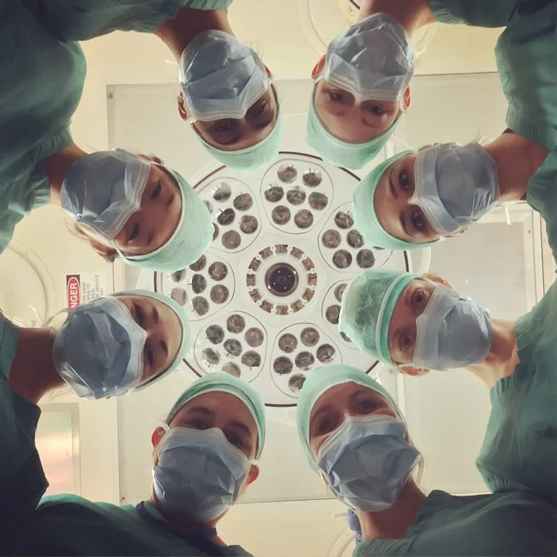 Surgical team relying on consistent instrument performance